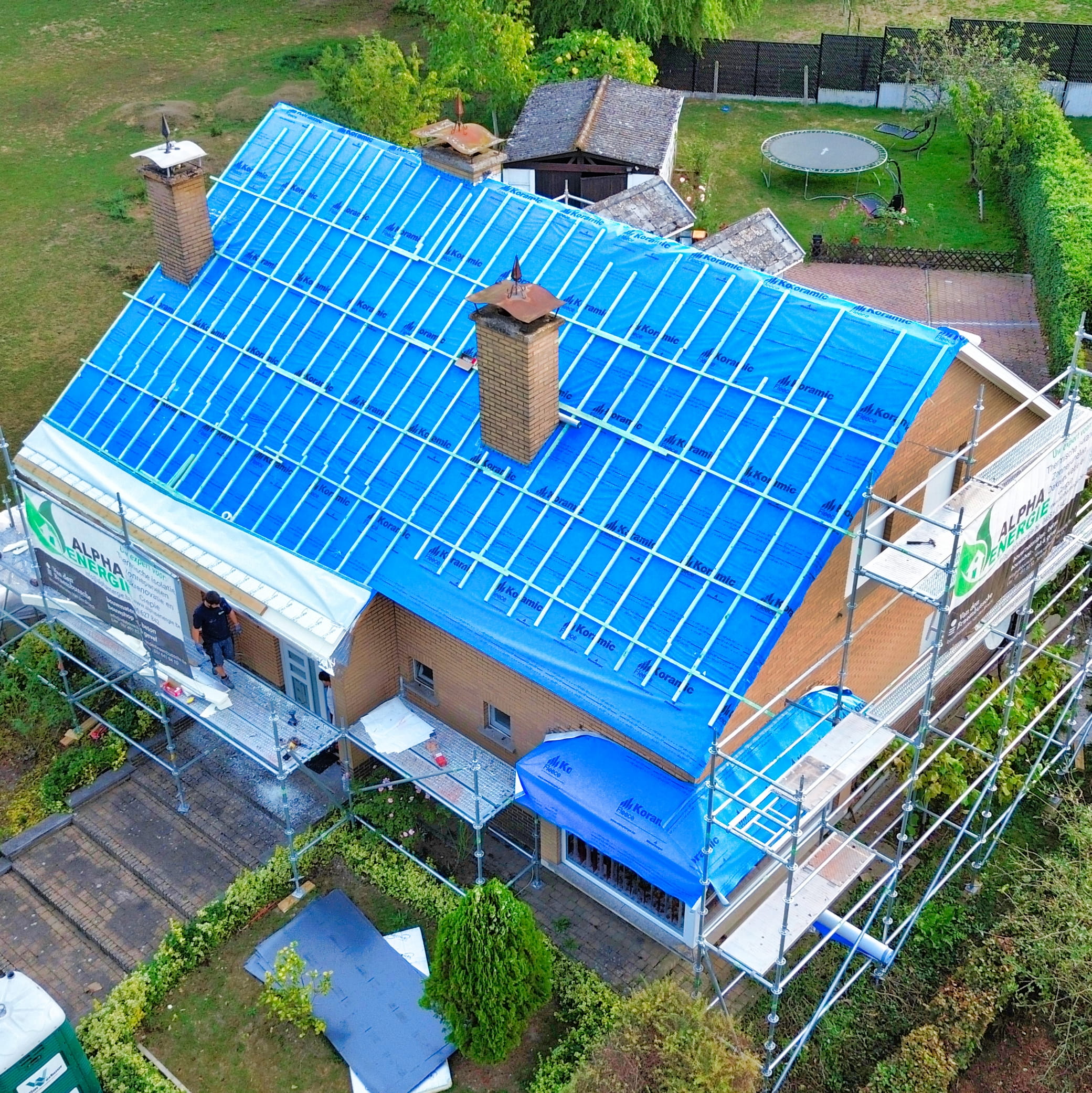 Alpha Energie - Dakrenovatie-Antwerpen-Belgie-Renovatie-Acoperis-Belgia - Sint-Katelijne Waver - Kontich Bonheiden